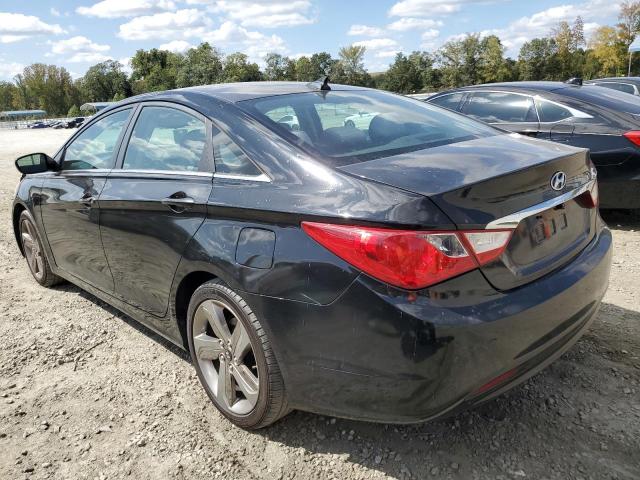 5NPEB4ACXCH482080 - 2012 HYUNDAI SONATA GLS BLACK photo 2