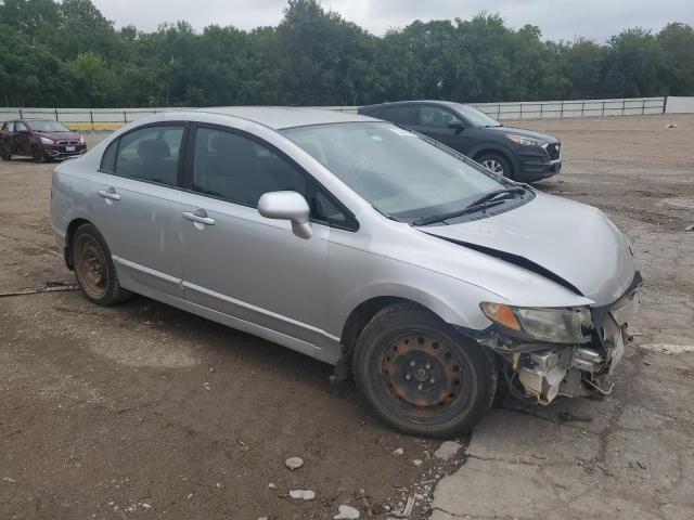 2HGFA1F5XBH301536 - 2011 HONDA CIVIC LX SILVER photo 4