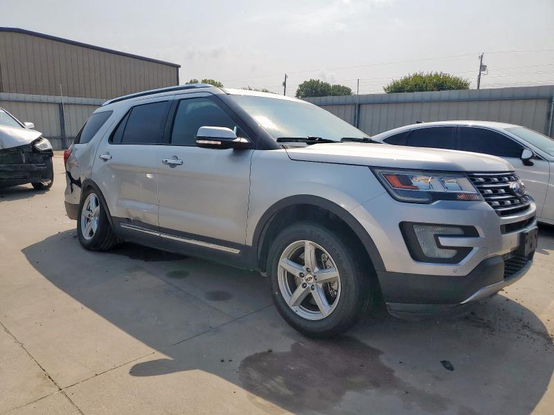 1FM5K8F8XGGD14912 - 2016 FORD EXPLORER LIMITED SILVER photo 4