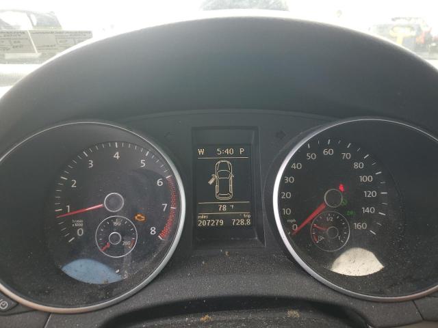 WVWDB7AJ7CW332398 - 2012 VOLKSWAGEN GOLF Մոխրագույն լուսանկար 9