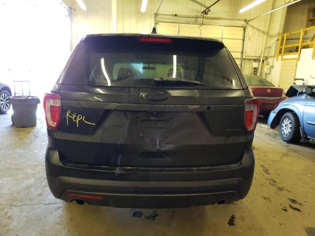 1FM5K8ATXGGD05249 - 2016 FORD EXPLORER POLICE INTERCEPTOR BLACK photo 6