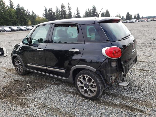 ZFBCFADH6EZ015500 - 2014 FIAT 500L TREKKING BLACK photo 2