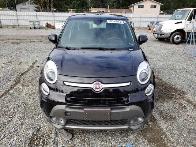 ZFBCFADH6EZ015500 - 2014 FIAT 500L TREKKING BLACK photo 5