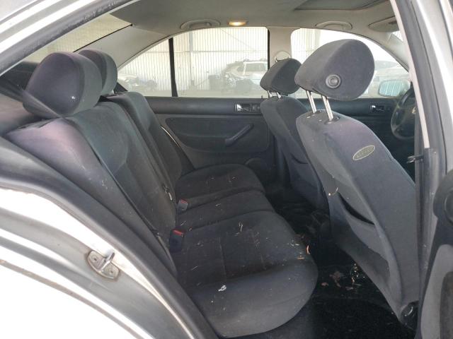 3VWSG29M21M074800 - 2001 VOLKSWAGEN JETTA GLS فضي صورة 10
