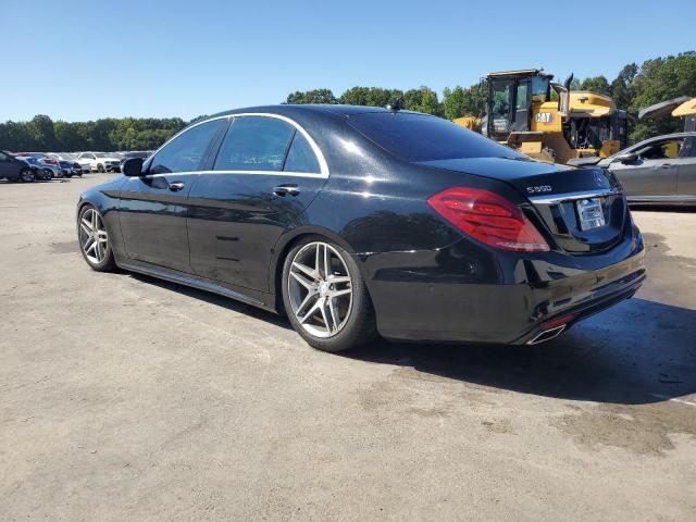 WDDUG8FB0FA081434 - 2015 MERCEDES-BENZ S 550 4MATIC BLACK photo 2