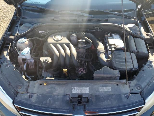 3VW2K7AJ8FM415394 - 2015 VOLKSWAGEN JETTA BASE BLACK photo 11