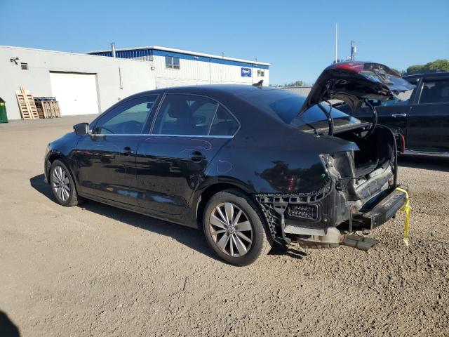 3VW2K7AJ8FM415394 - 2015 VOLKSWAGEN JETTA BASE BLACK photo 2