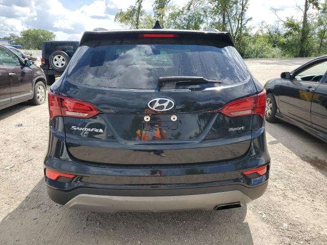 5NMZU3LB9HH006417 - 2017 HYUNDAI SANTA FE S BLACK photo 6