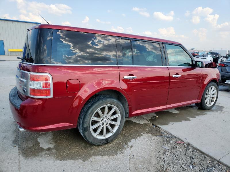 2FMGK5D84KBA14096 - 2019 FORD FLEX LIMITED 栗色 照片 3