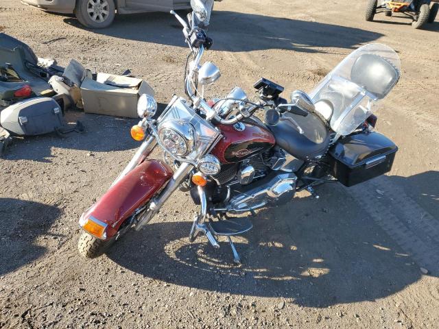 1HD1BWB146Y084078 - 2006 HARLEY-DAVIDSON FLSTCI RED photo 2