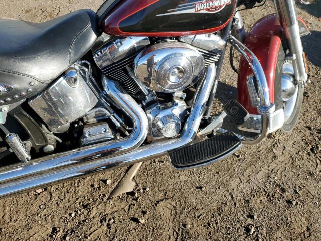 1HD1BWB146Y084078 - 2006 HARLEY-DAVIDSON FLSTCI RED photo 7