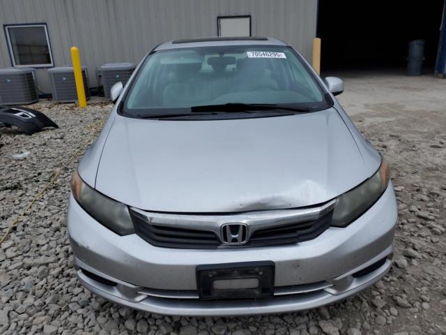 2HGFB2F85CH312541 - 2012 HONDA CIVIC EX SILVER photo 5