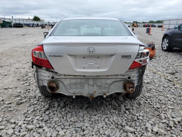2HGFB2F85CH312541 - 2012 HONDA CIVIC EX SILVER photo 6