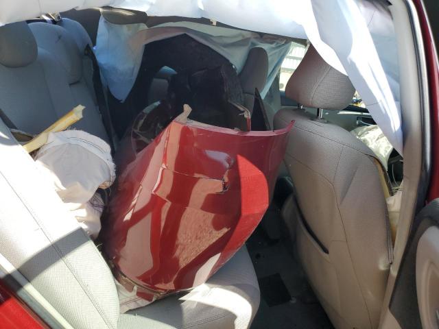 4T1BF1FK6HU618381 - 2017 TOYOTA CAMRY LE წითელი ფოტო 10