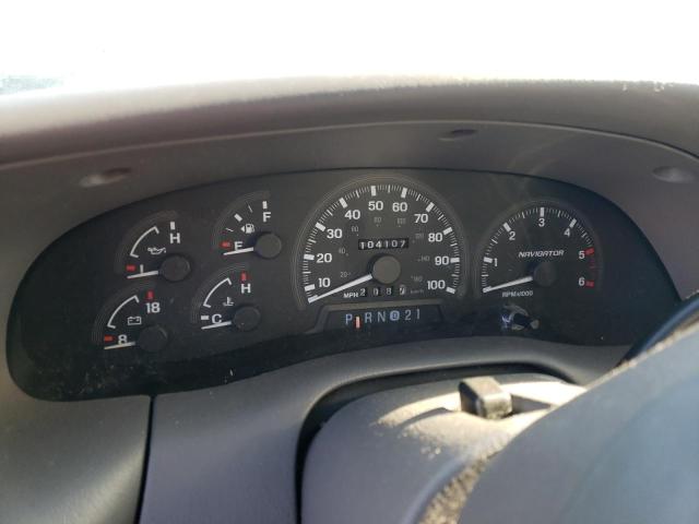 5LMPU28L7WLJ54573 - 1998 LINCOLN NAVIGATOR ნაცრისფერი ფოტო 9