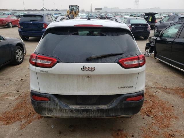 1C4PJLDS3GW372870 - 2016 JEEP CHEROKEE LIMITED WHITE photo 6