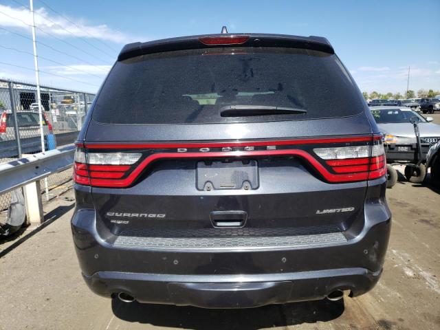 1C4RDJDG2EC595609 - 2014 DODGE DURANGO LIMITED GRAY photo 6