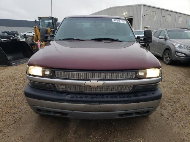 1GCGK13U92F149696 - 2002 CHEVROLET SILVERADO K1500 HEAVY DUTY MAROON photo 5