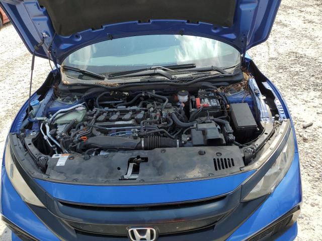 SHHFK7H33KU203401 - 2019 HONDA CIVIC LX 蓝色 照片 11