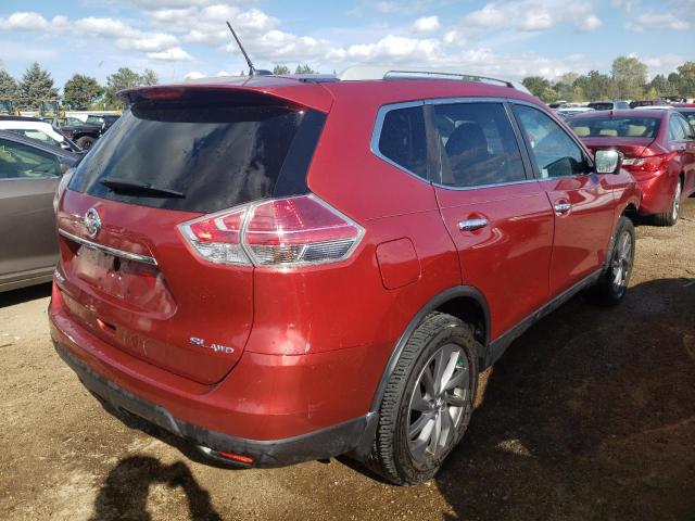 5N1AT2MV2GC850780 - 2016 NISSAN ROGUE S RED photo 3