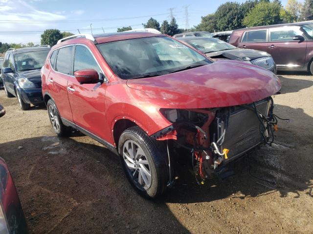 5N1AT2MV2GC850780 - 2016 NISSAN ROGUE S RED photo 4