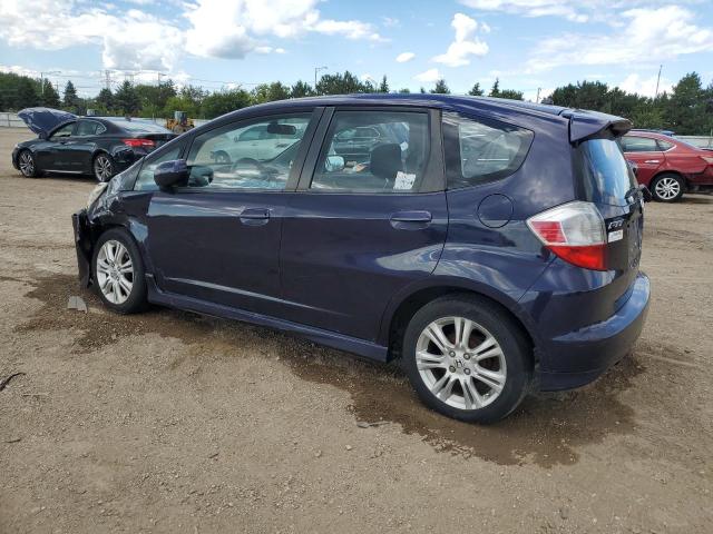 JHMGE8H64AC021326 - 2010 HONDA FIT SPORT 蓝色 照片 2