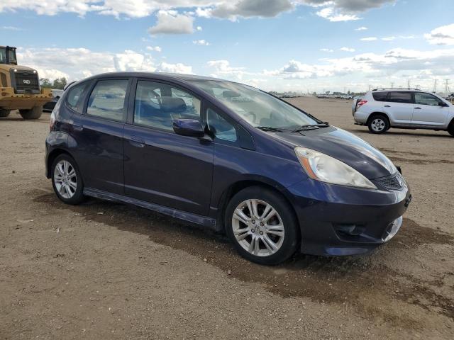 JHMGE8H64AC021326 - 2010 HONDA FIT SPORT 蓝色 照片 4