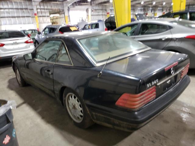 WDBFA63FXVF142725 - 1997 MERCEDES-BENZ SL 320 BLACK photo 2