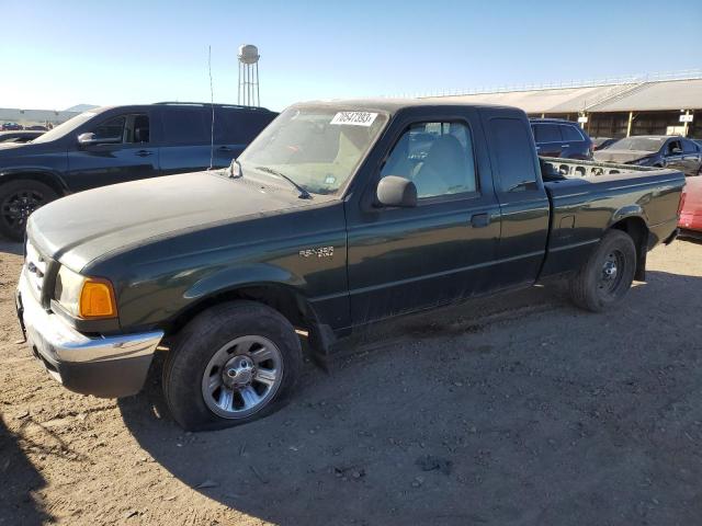 1FTYR44E72PB16280 - 2002 FORD RANGER SUPER CAB GREEN photo 1