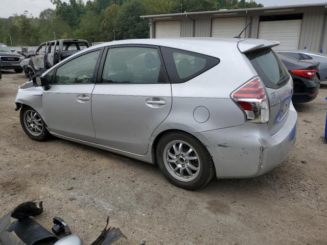 JTDZN3EU7FJ022084 - 2015 TOYOTA PRIUS V SILVER photo 2