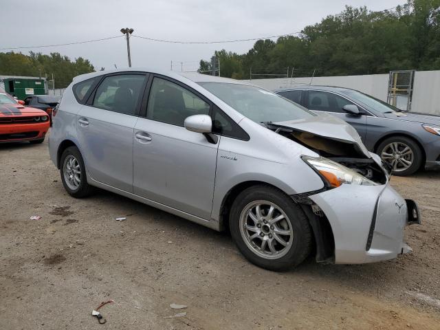 JTDZN3EU7FJ022084 - 2015 TOYOTA PRIUS V SILVER photo 4