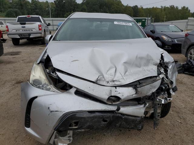 JTDZN3EU7FJ022084 - 2015 TOYOTA PRIUS V SILVER photo 5