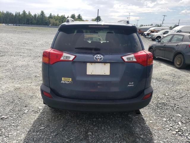 2T3BFREV7DW057880 - 2013 TOYOTA RAV4 LE BLUE photo 6