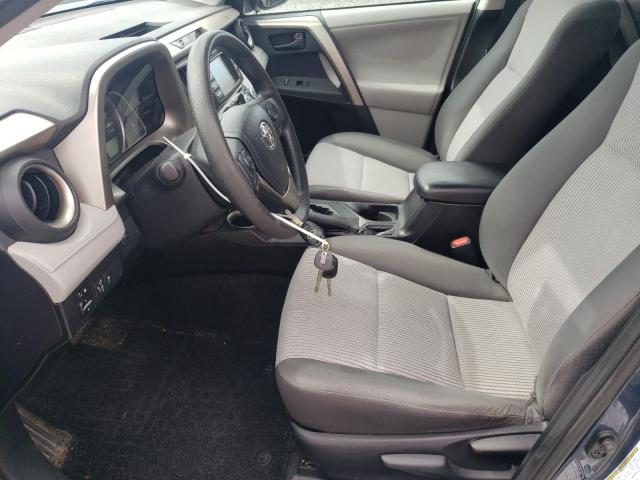 2T3BFREV7DW057880 - 2013 TOYOTA RAV4 LE BLUE photo 7