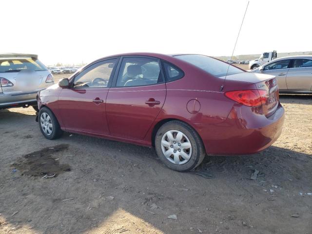 KMHDU46D67U050018 - 2007 HYUNDAI ELANTRA GLS RED photo 2