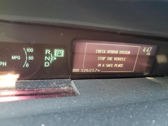 JTDKN3DUXD5541106 - 2013 TOYOTA PRIUS TEAL photo 9