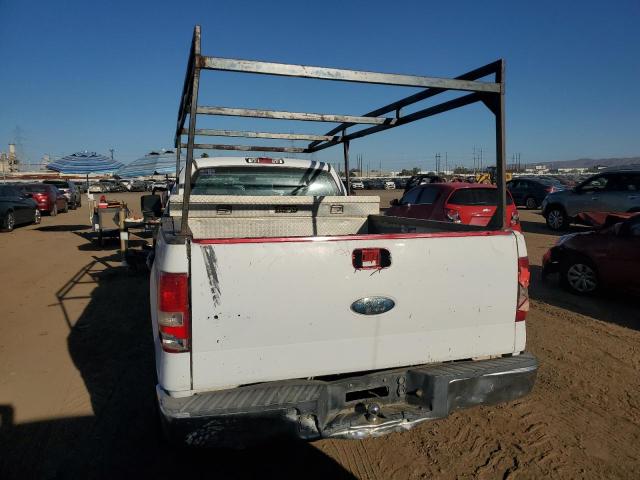 1FTRF12W45KC18466 - 2005 FORD F150 WHITE photo 6