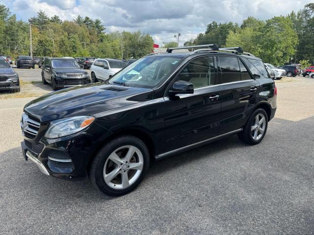 4JGDA5HB7GA735706 - 2016 MERCEDES-BENZ GLE 350 4MATIC BLACK photo 2
