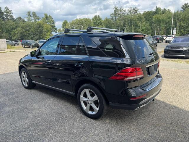 4JGDA5HB7GA735706 - 2016 MERCEDES-BENZ GLE 350 4MATIC BLACK photo 3