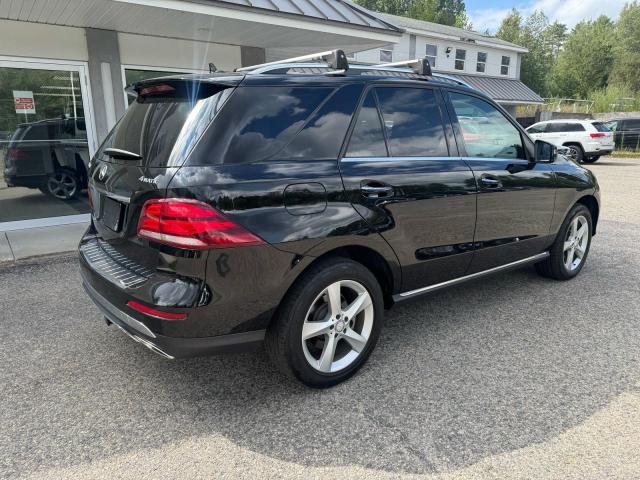 4JGDA5HB7GA735706 - 2016 MERCEDES-BENZ GLE 350 4MATIC BLACK photo 4