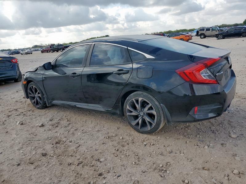 2HGFC2F87LH582691 - 2020 HONDA CIVIC SPORT BLACK photo 2