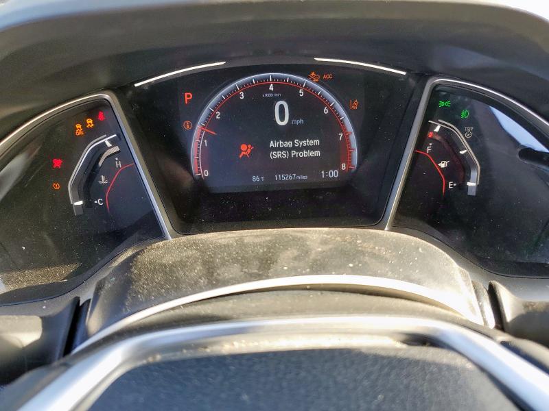 2HGFC2F87LH582691 - 2020 HONDA CIVIC SPORT BLACK photo 9