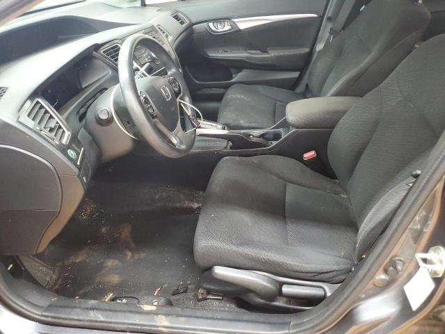 19XFB2F80DE050326 - 2013 HONDA CIVIC EX GRAY photo 7