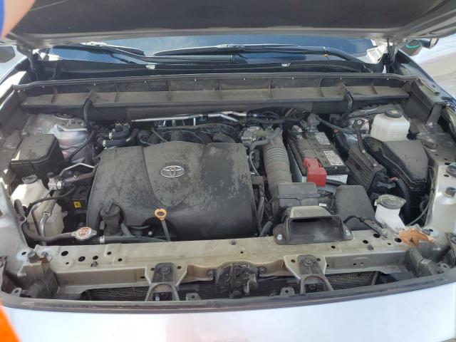 5TDGZRAHXNS116940 - 2022 TOYOTA HIGHLANDER XLE SILVER photo 12
