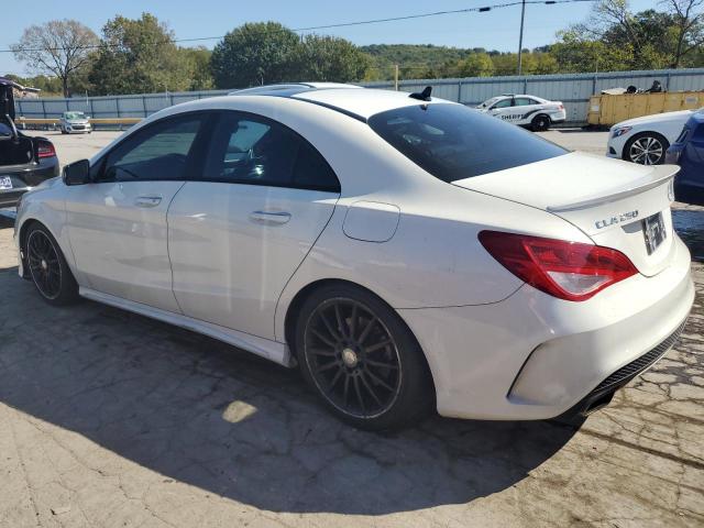 WDDSJ4GB8GN390949 - 2016 MERCEDES-BENZ CLA 250 4MATIC WHITE photo 2