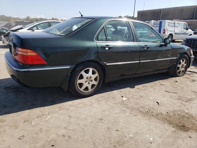 JH4KA96672C009493 - 2002 ACURA 3.5RL GREEN photo 3