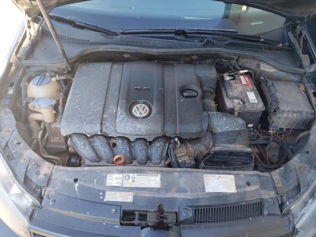 WVWCA7AJ4CW342627 - 2012 VOLKSWAGEN GOLF BLUE photo 11