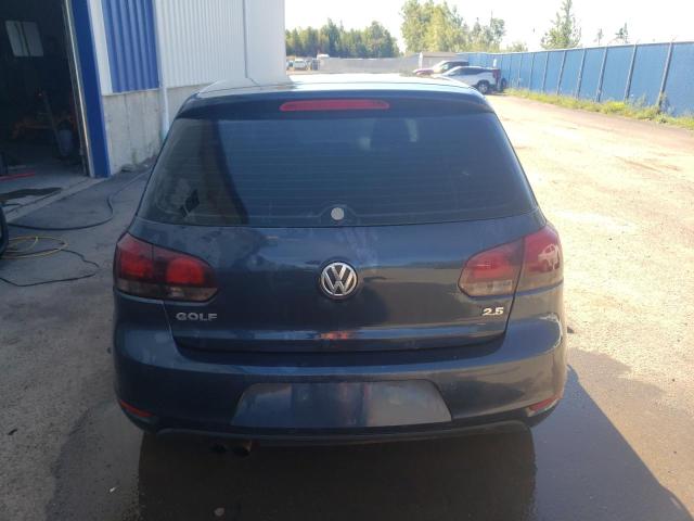 WVWCA7AJ4CW342627 - 2012 VOLKSWAGEN GOLF BLUE photo 6