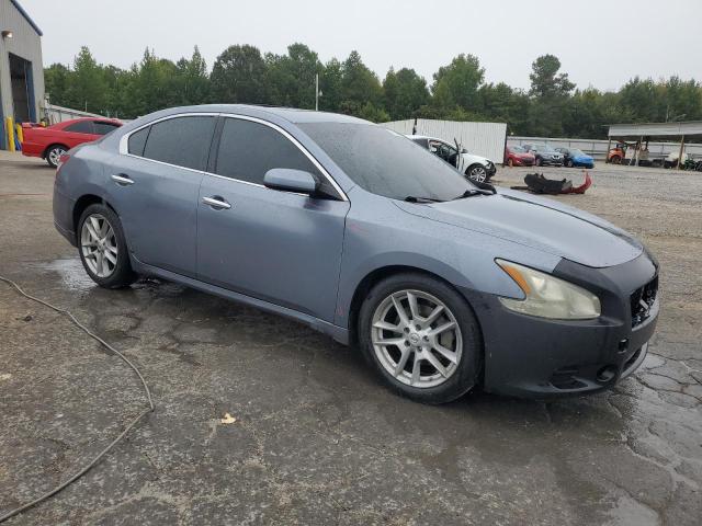 1N4AA5AP1AC855029 - 2010 NISSAN MAXIMA S BLUE photo 4