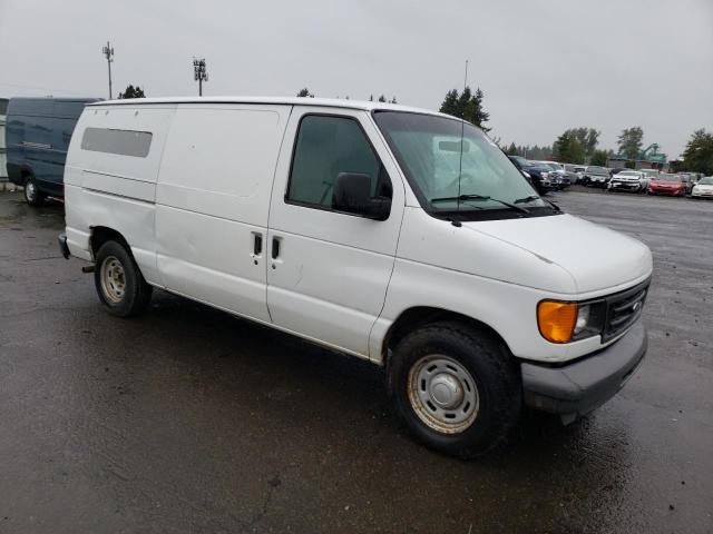 1FTRE14W46HA28021 - 2006 FORD ECONOLINE E150 VAN WHITE photo 4